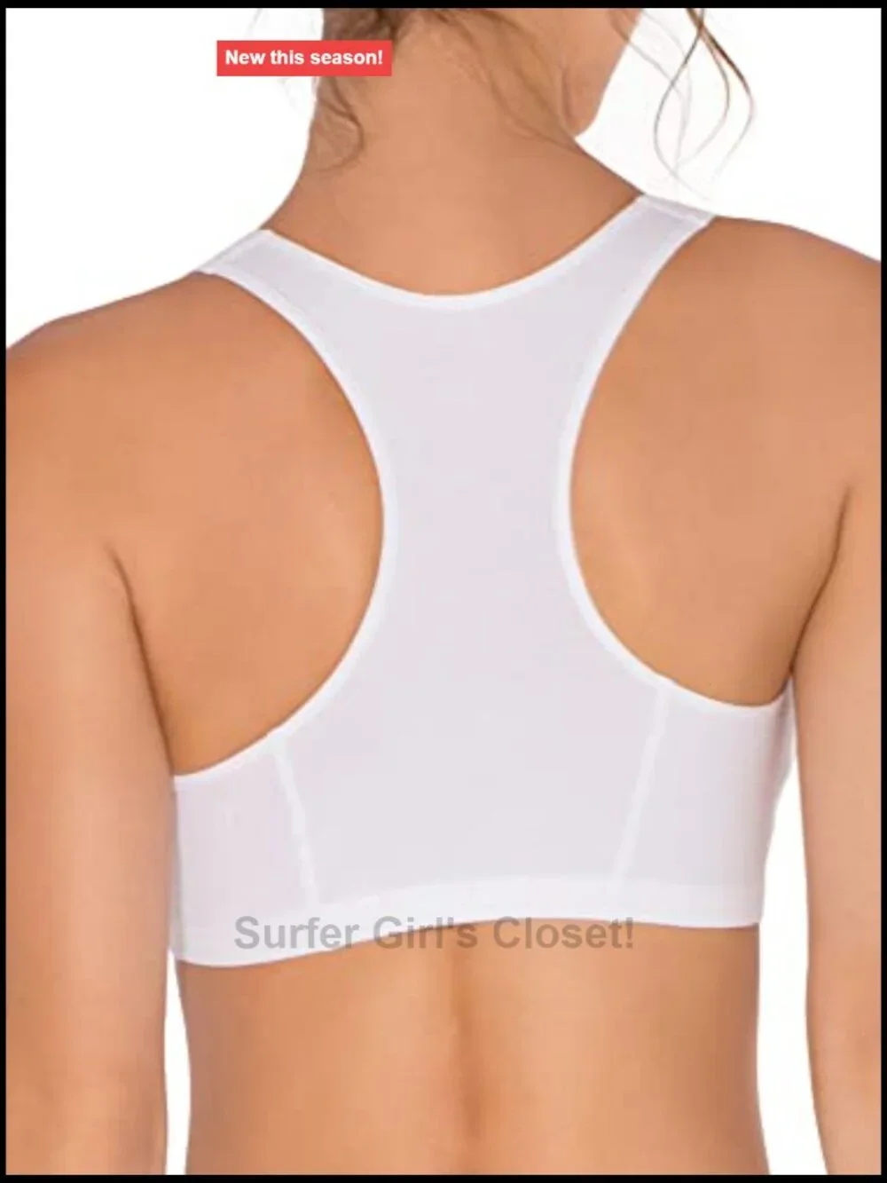 Built Up Tank Style Sports Bra 3-Pack Wire Free Cotton Blend Pullover